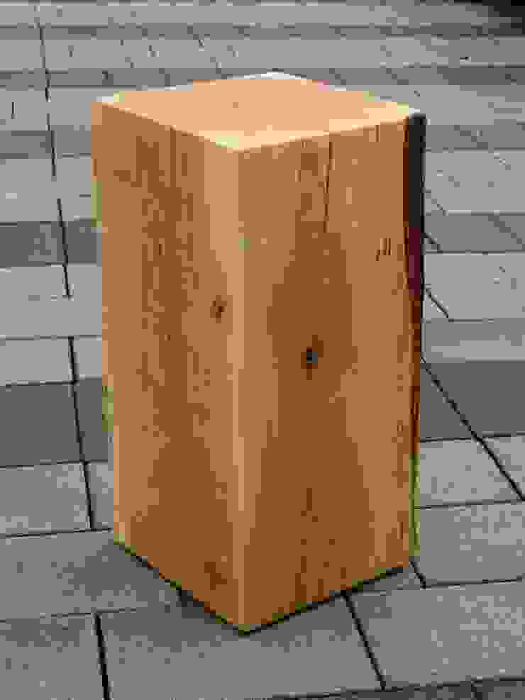 Eiche - Block, Klotz, massiv geölt mit Rinde | homify