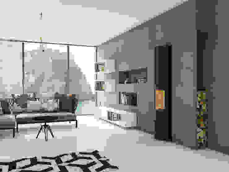 Prestige Serie Speicherofen Bernhard Schleicher e.K. Living roomFireplaces & accessories