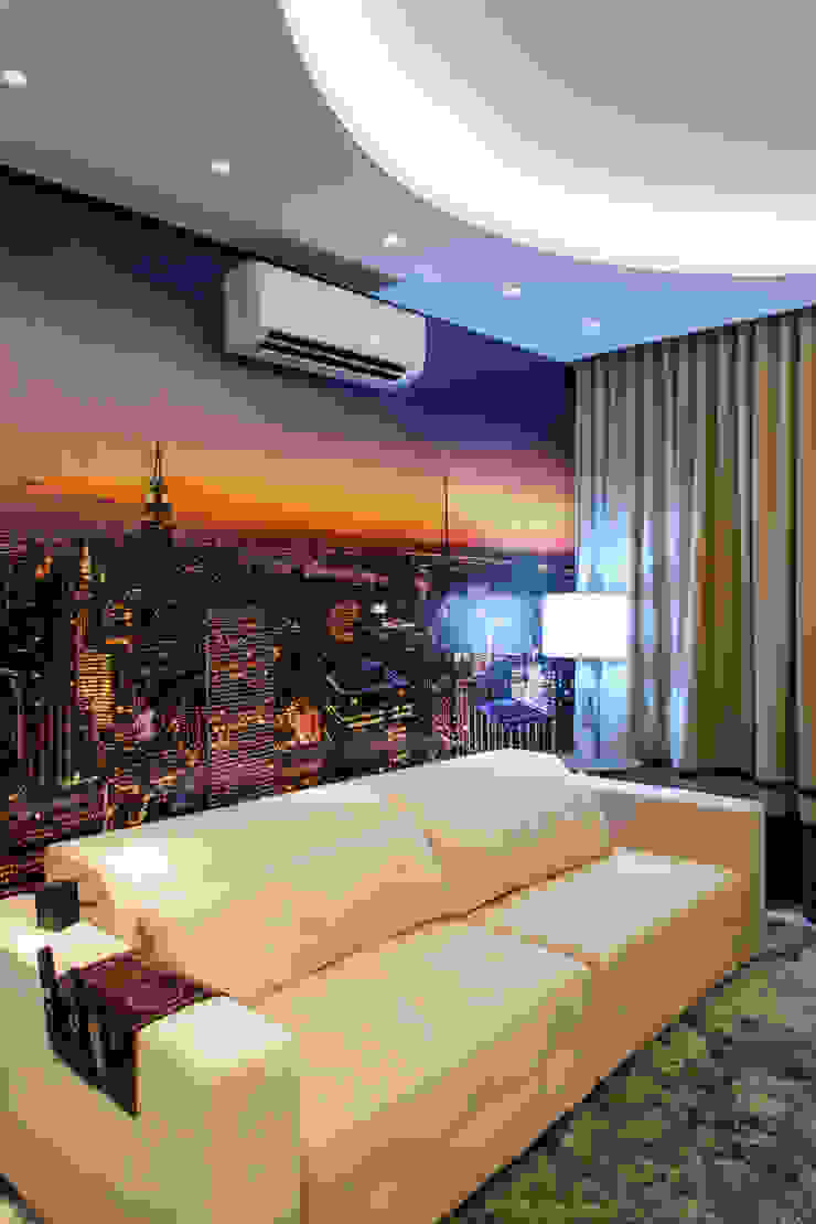 Salle multimédia moderne par Arquiteto Aquiles Nícolas Kílaris Moderne