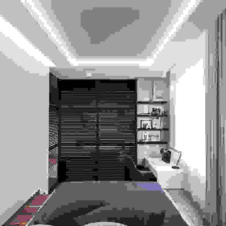 INTERIERIUM Camera da letto minimalista