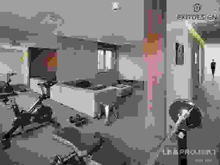 LK&1048, LK & Projekt Sp. z o.o. LK & Projekt Sp. z o.o. Moderner Fitnessraum