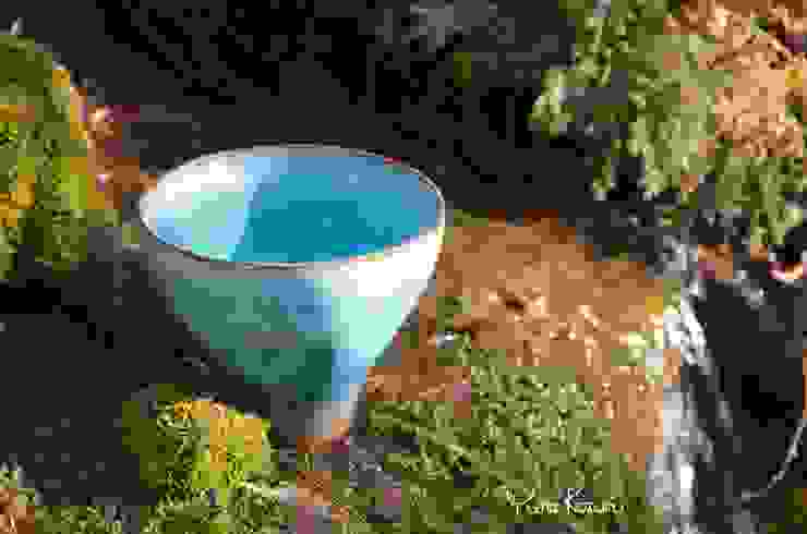 水のうつわ, 庚申窯-Koshin-kiln- 庚申窯-Koshin-kiln- Eclectic style kitchen Pottery Blue Cutlery, crockery & glassware