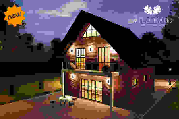 Нордик Mild Haus Дома в скандинавском стиле Кирпичи Коричневый