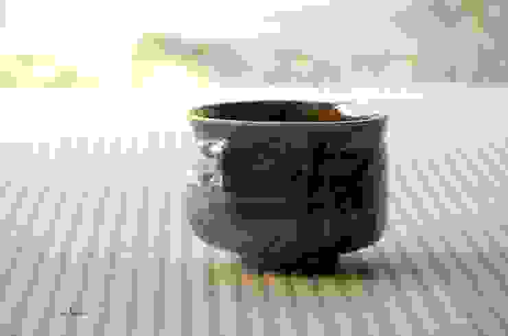 抹茶碗, 庚申窯-Koshin-kiln- 庚申窯-Koshin-kiln- オリジナルデザインの ダイニング 陶器 黒色 食器＆ガラス製品