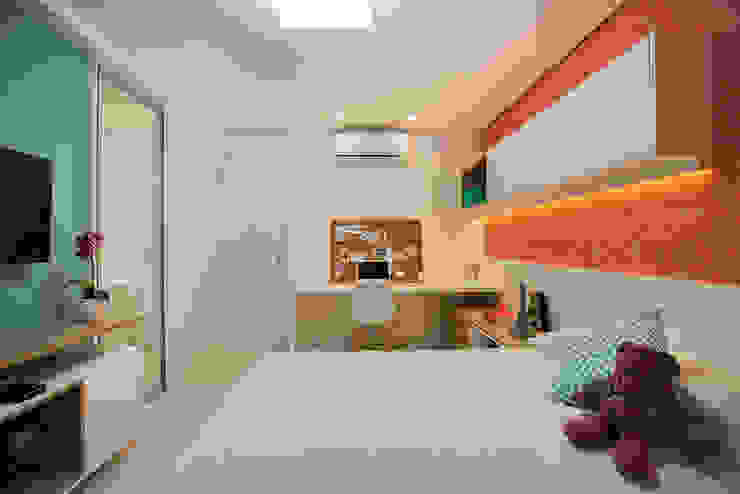 Apartamento A&R Casa2640 Quarto infantil eclético