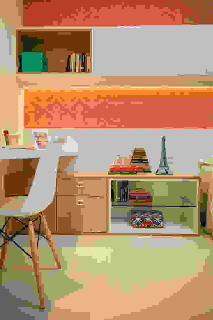 Apartamento A&R Casa2640 Quarto infantil eclético
