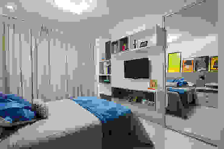 Apartamento A&R Casa2640 Quarto infantil eclético