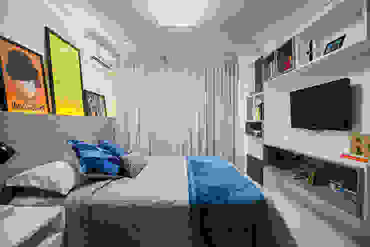 Apartamento A&R Casa2640 Quarto infantil eclético