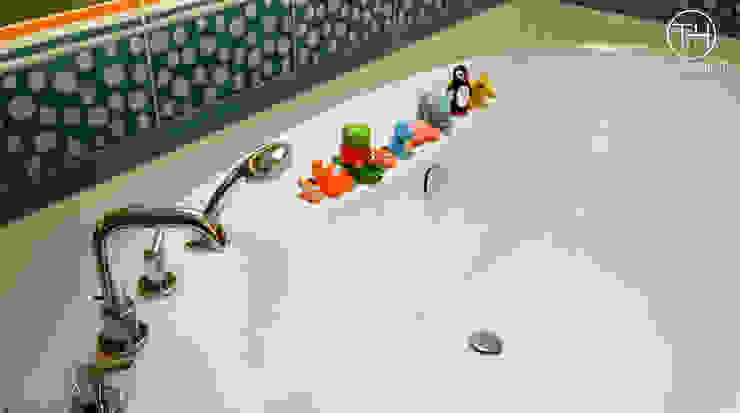 Modern bathroom by TOKA + HOME Modern Ceramic