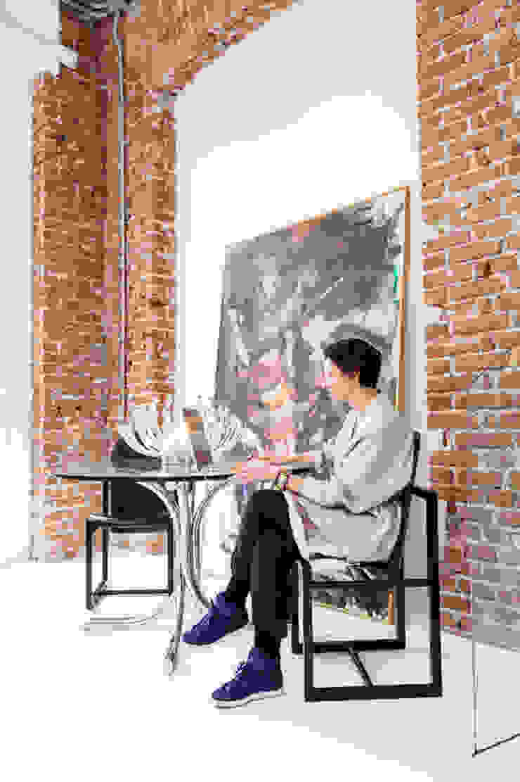 Progetto studio mamo Moderne woonkamers