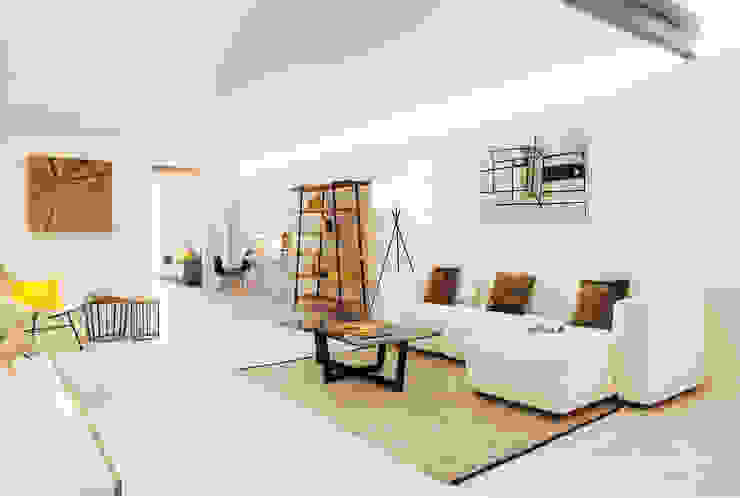 Living room Markham Stagers 现代客厅設計點子、靈感 & 圖片 White