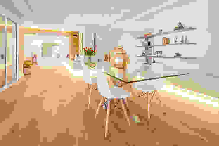 CHALET VALDEMARIN, Tarimas de Autor Tarimas de Autor Sala da pranzo moderna Legno