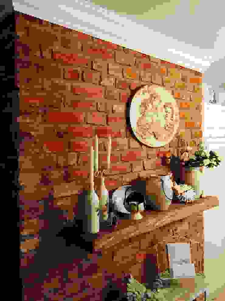 Cozinhas campestres por miacasa Campestre Tijolo