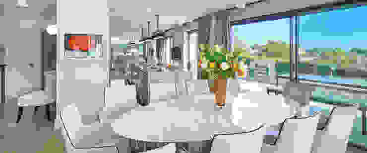 Super Cannes TLA Studio Modern dining room