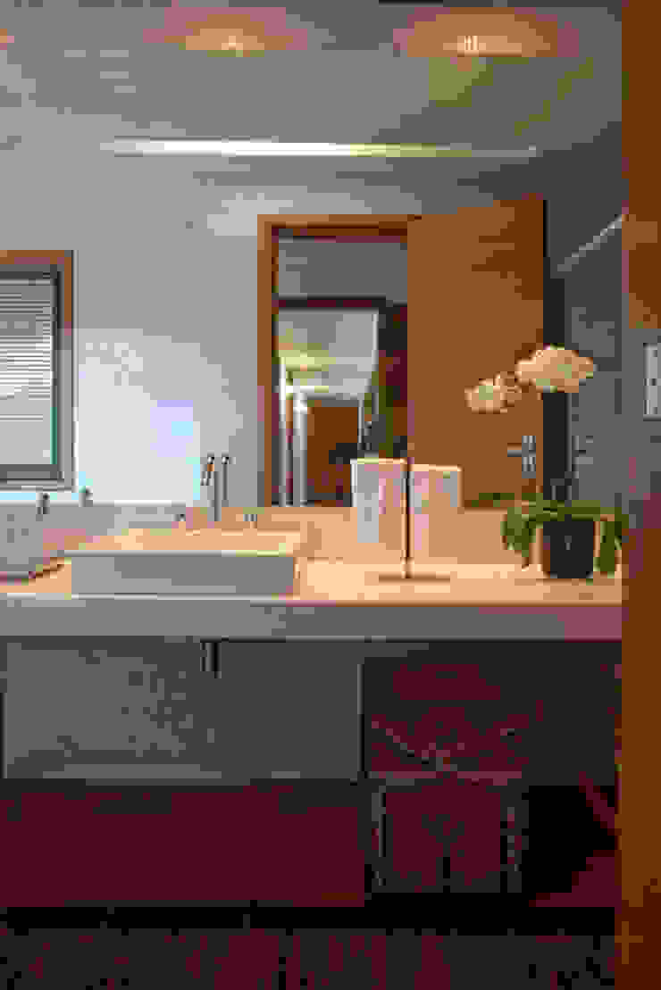 Mountain House David Guerra Arquitetura e Interiores Casas de estilo rústico