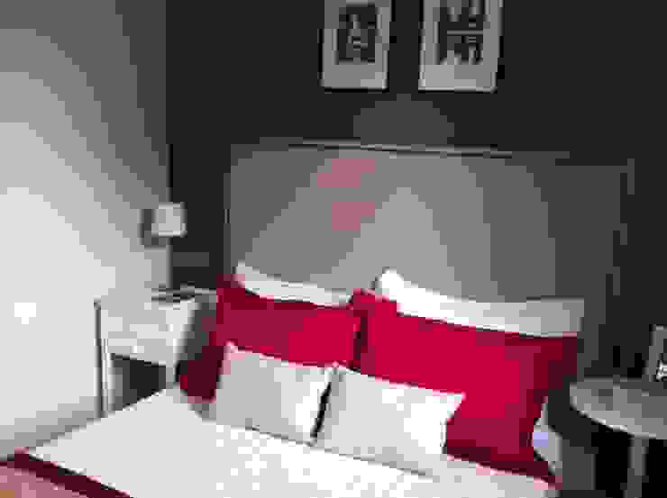 Fabiana Rosello Arquitetura e Interiores Eclectic style bedroom