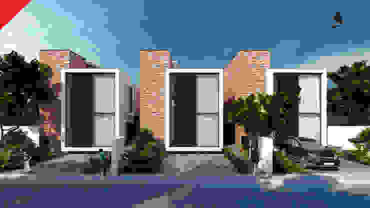 Town Houses Zibatá, Tectónico Tectónico Minimalist house