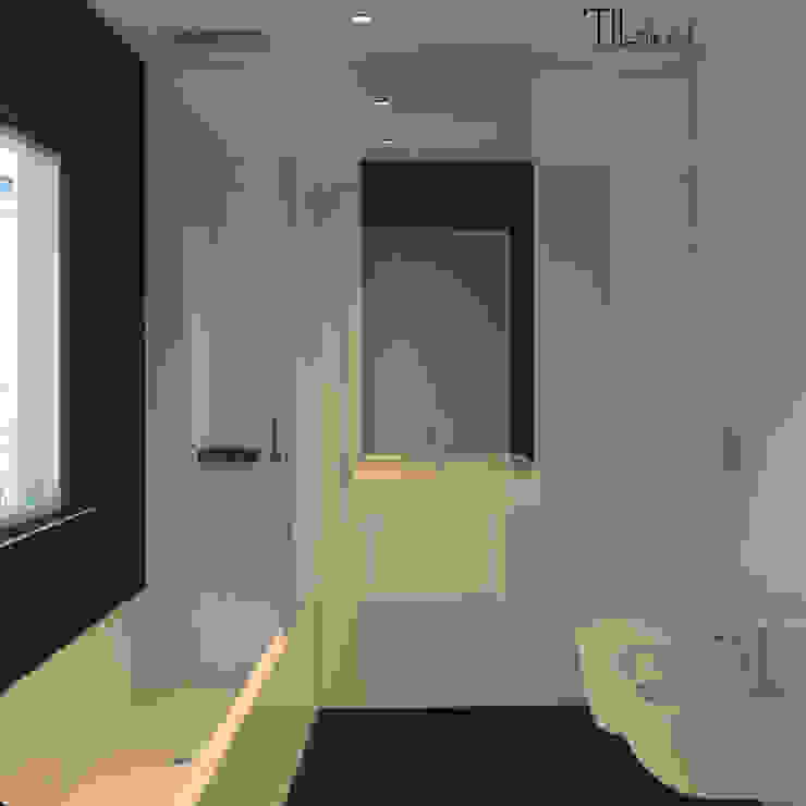 Modern bathroom by Lagom studio Modern Ceramic