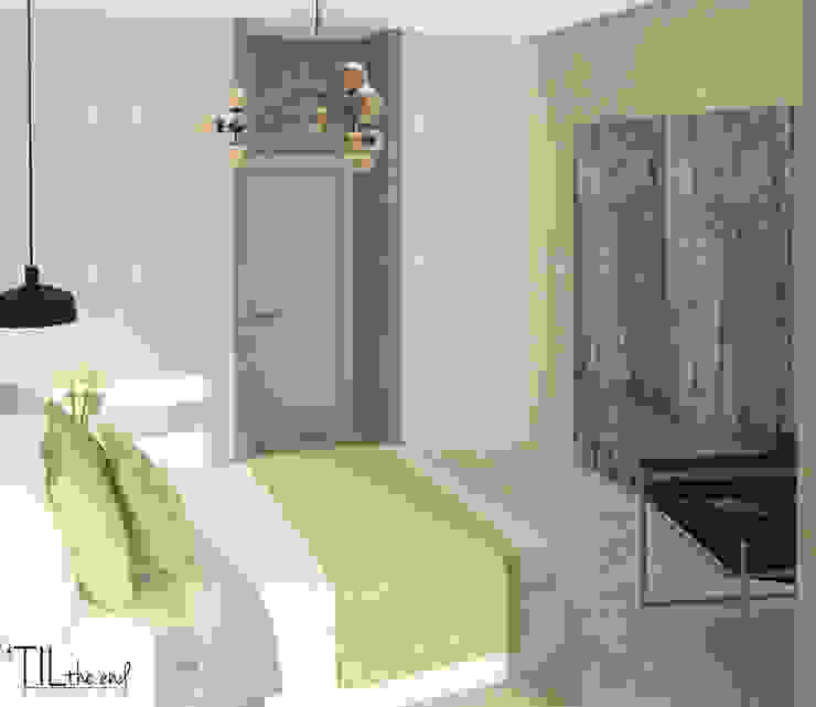 Scandinavian style bedroom by Lagom studio Scandinavian Concrete