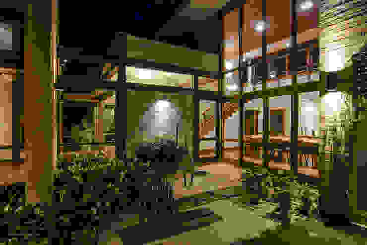 Casa em Itu Mellani Fotografias Giardino moderno