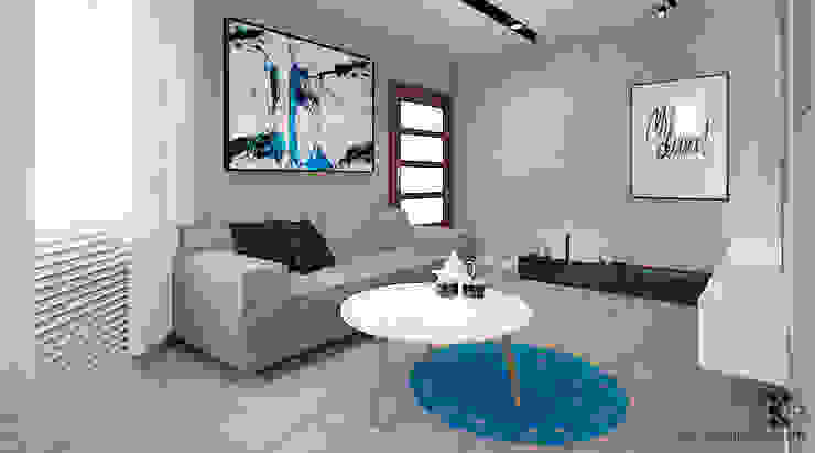 Dom w Grójcu, Klaudia Tworo Projektowanie Wnętrz Sp. z o.o. Klaudia Tworo Projektowanie Wnętrz Sp. z o.o. Living room