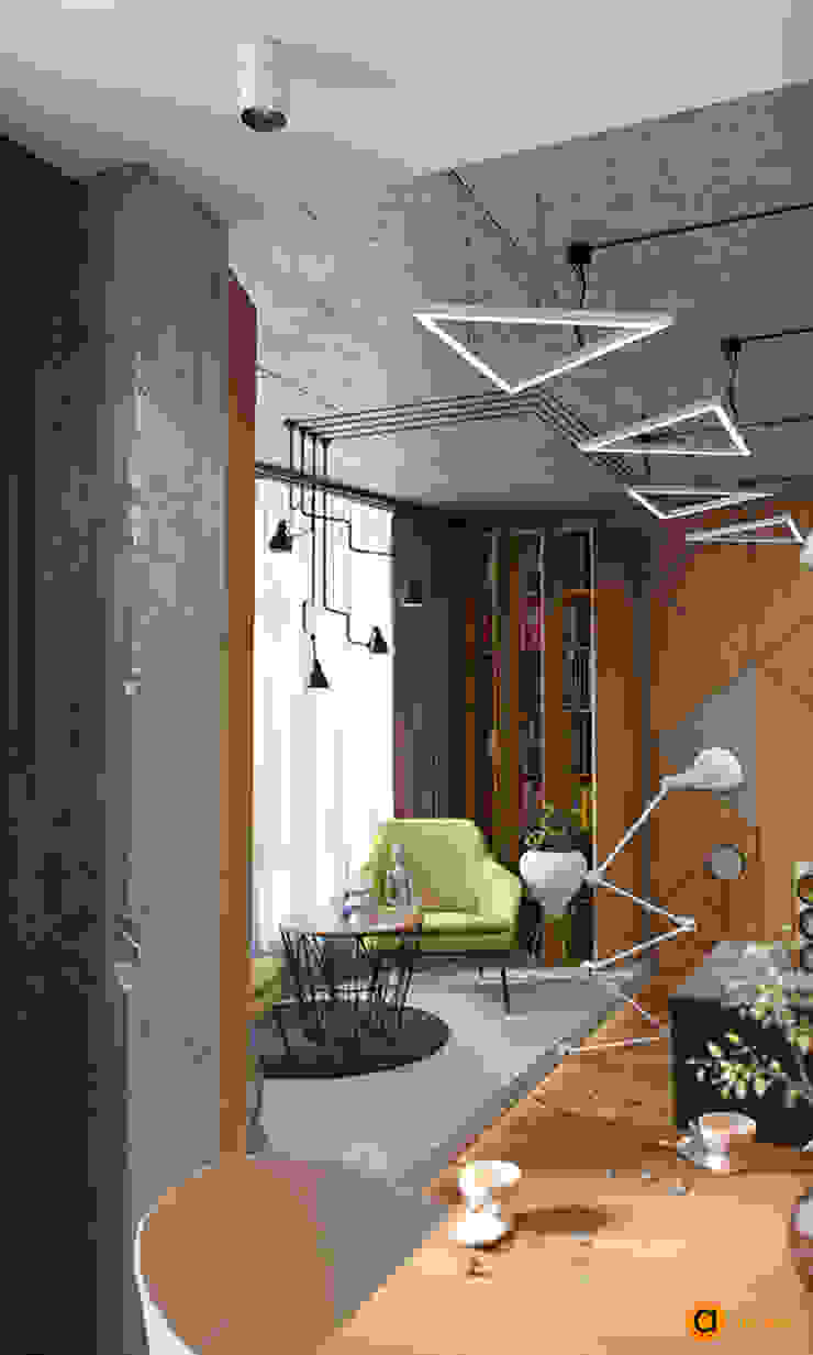 Artichok Design Salas de estilo industrial