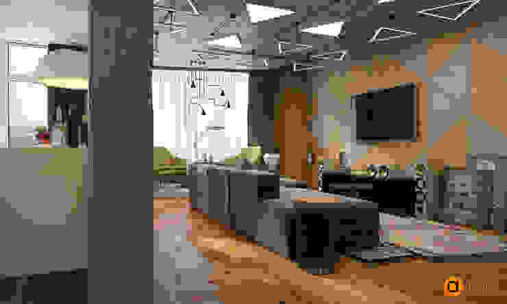 Artichok Design Salas de estilo industrial