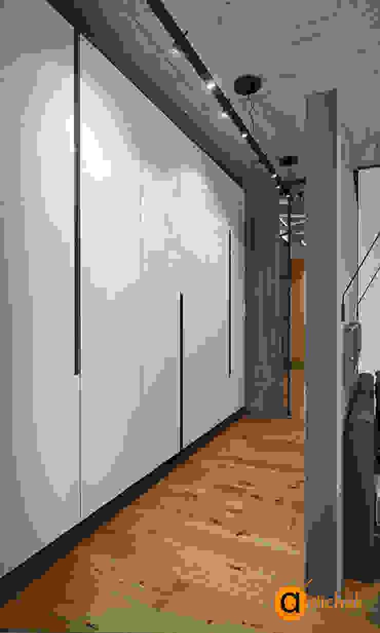 Artichok Design Pasillos, vestíbulos y escaleras industriales