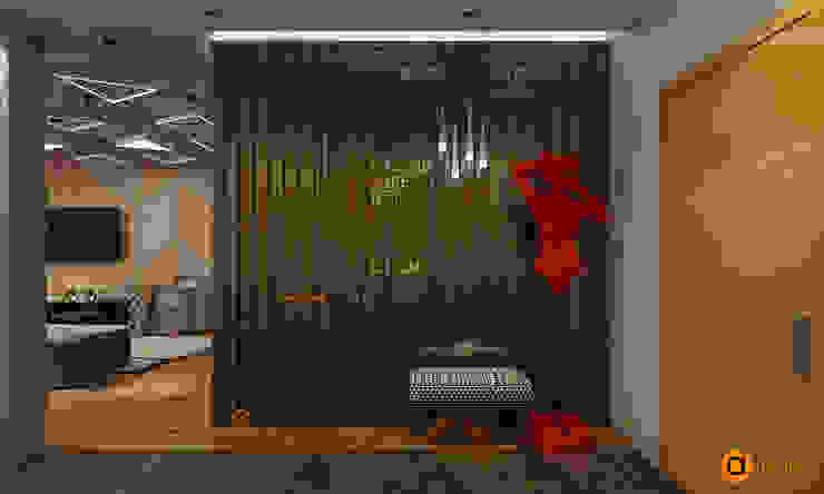 Artichok Design Pasillos, vestíbulos y escaleras industriales