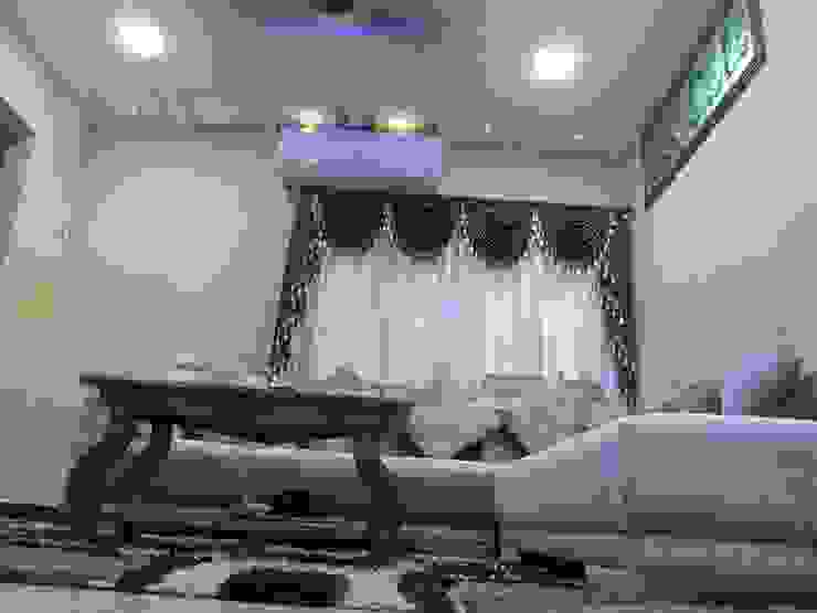 Mr.M Residential Flat DESIGNER GALAXY Modern living room
