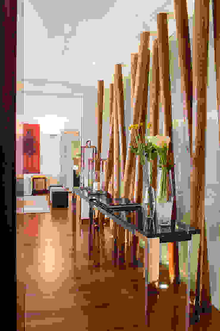 Departamento Tabachines , Hansi Arquitectura Hansi Arquitectura Moderner Flur, Diele & Treppenhaus