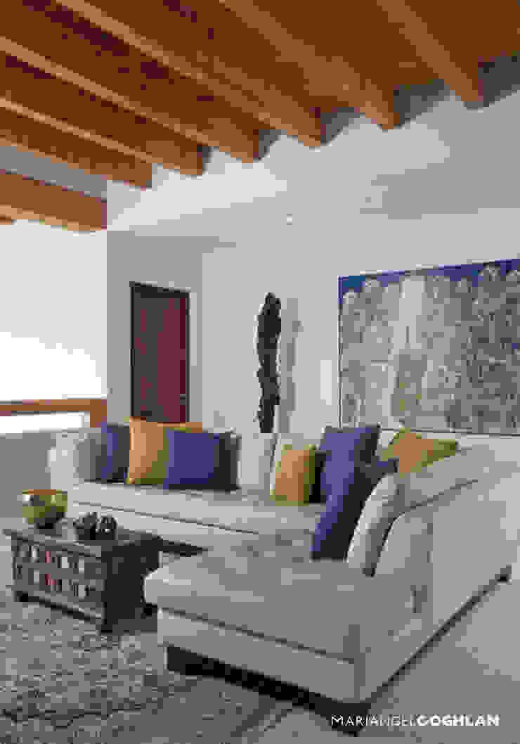Modern Media Room by MARIANGEL COGHLAN Modern