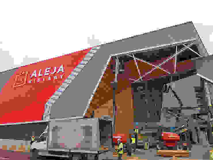 Etap II – Sufity w Galerii Bielany we Wrocławiu. PHU Bortnowski