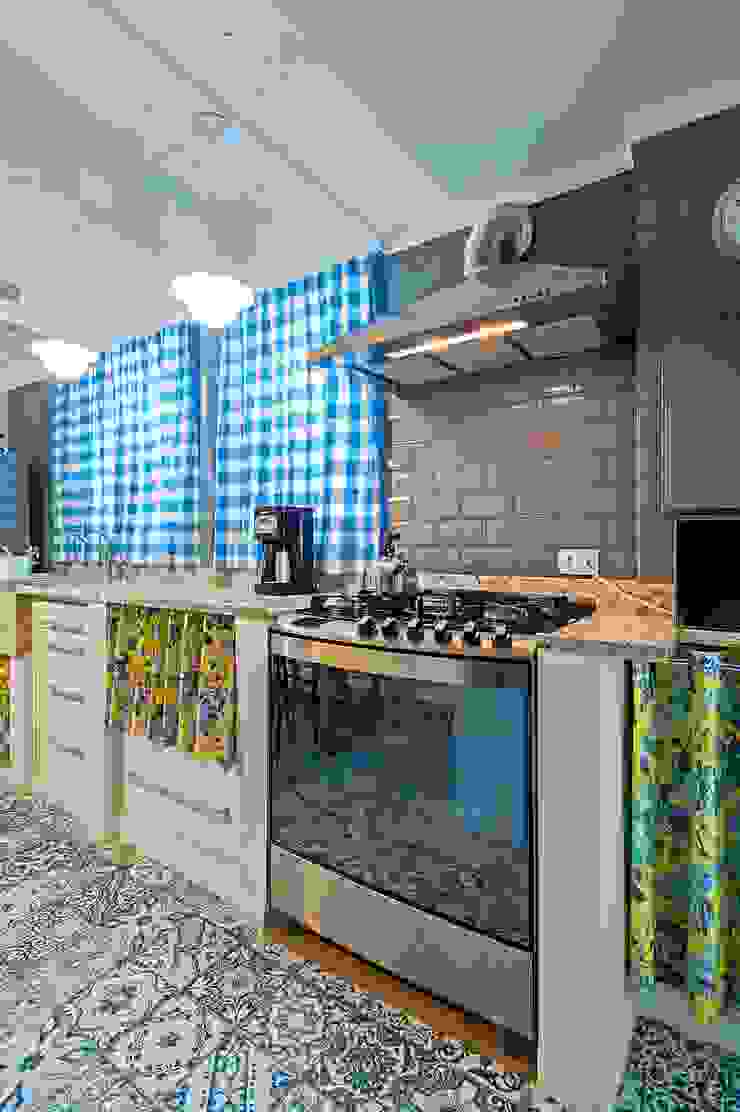 APARTAMENTO FO Studio Boscardin.Corsi Arquitetura Cozinhas rústicas