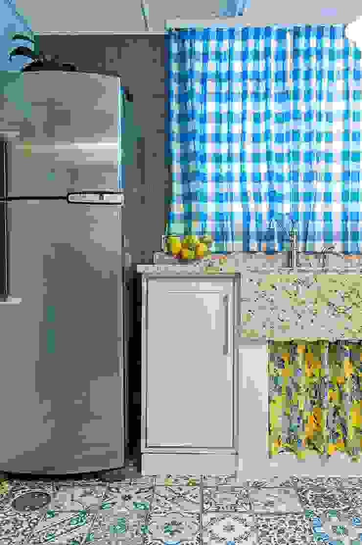 APARTAMENTO FO Studio Boscardin.Corsi Arquitetura Cozinhas rústicas