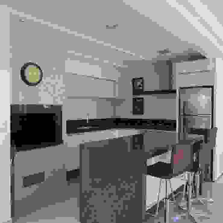 Lu Andreolla Arquitetura 모던스타일 주방