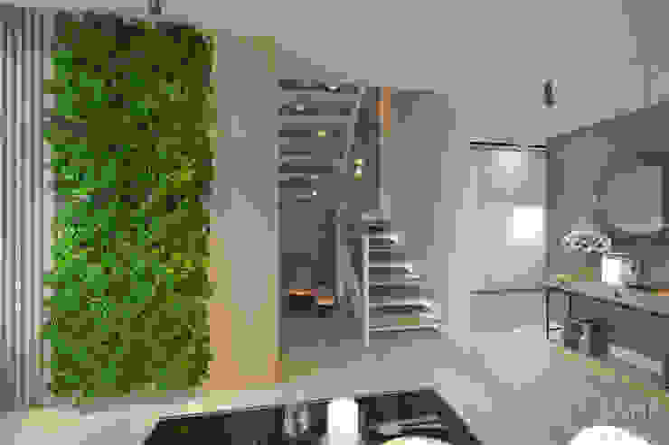 Студия авторского дизайна ASHE Home Koridor & Tangga Gaya Eklektik
