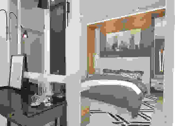 Студия авторского дизайна ASHE Home Kamar Tidur Gaya Eklektik