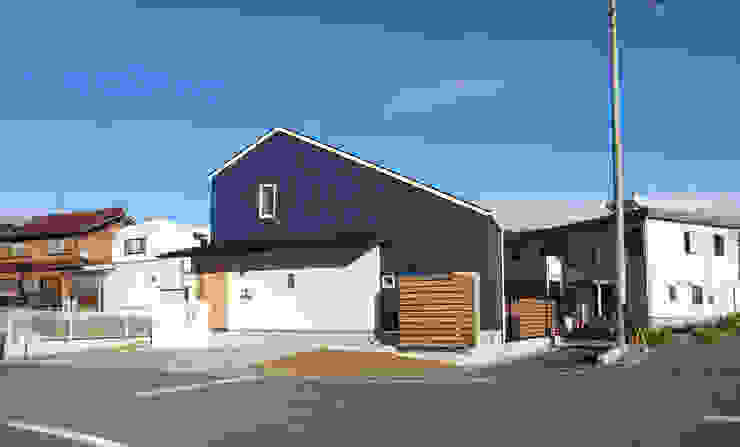 祐成大秀建築設計事務所 Scandinavian style houses Blue