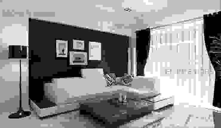Living Area Designs, ZED Associates Pvt. Ltd. ZED Associates Pvt. Ltd. Modern living room Furniture,Couch,Property,Black,Lighting,Interior design,Rectangle,Table,Living room,studio couch