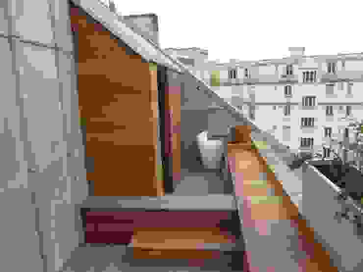 Scènes d'extérieur Balcone, Veranda & Terrazza in stile moderno
