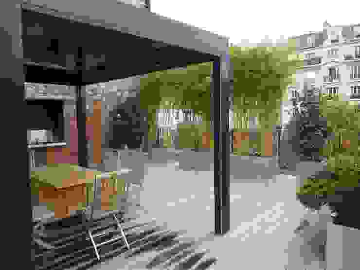 Scènes d'extérieur Balcone, Veranda & Terrazza in stile moderno