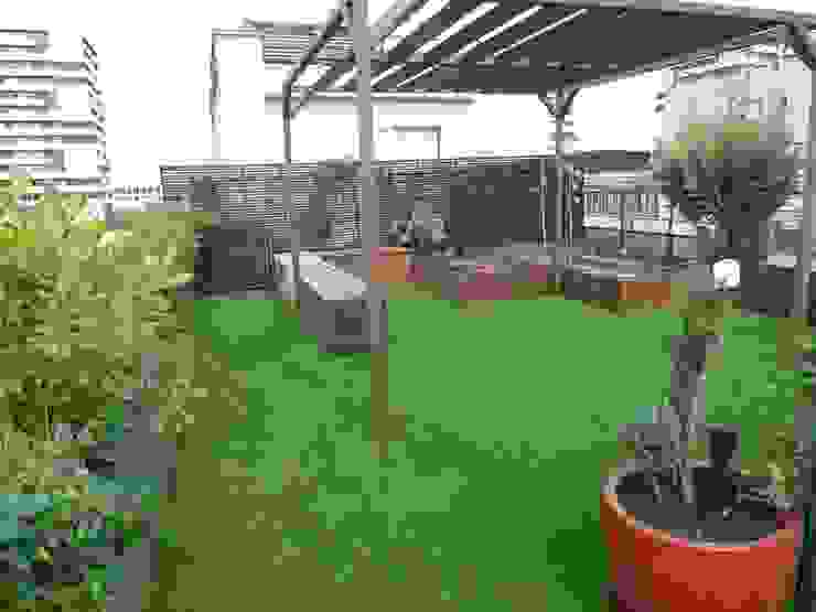 Scènes d'extérieur Balcone, Veranda & Terrazza in stile moderno