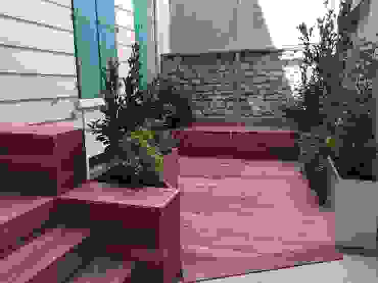 Scènes d'extérieur Balcone, Veranda & Terrazza in stile moderno