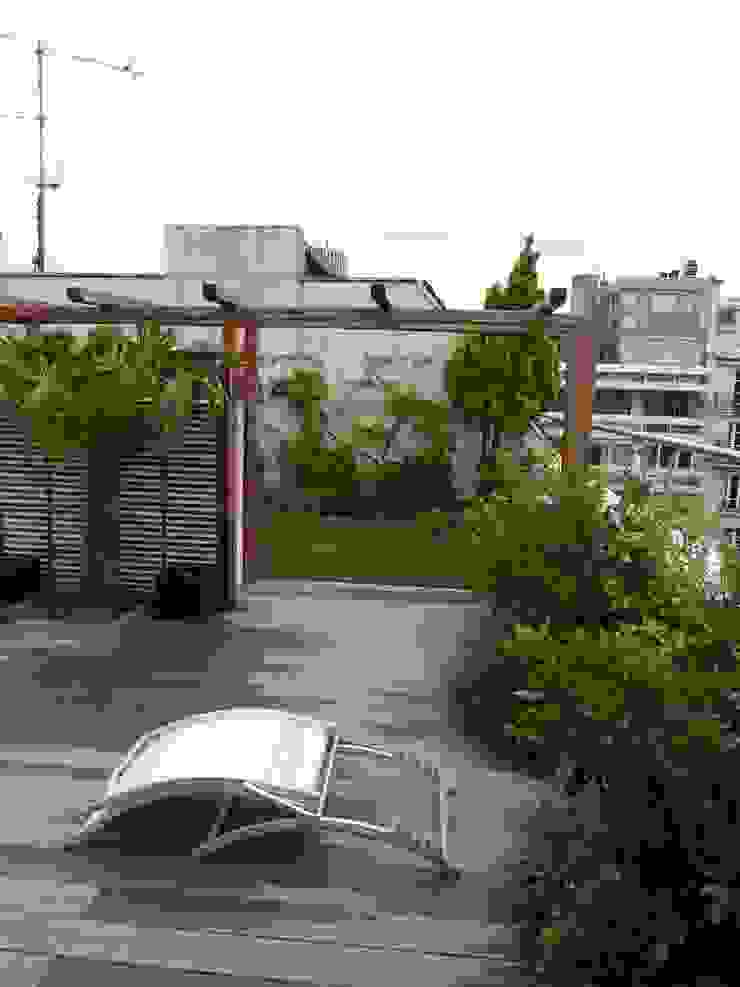 Scènes d'extérieur Balcone, Veranda & Terrazza in stile moderno