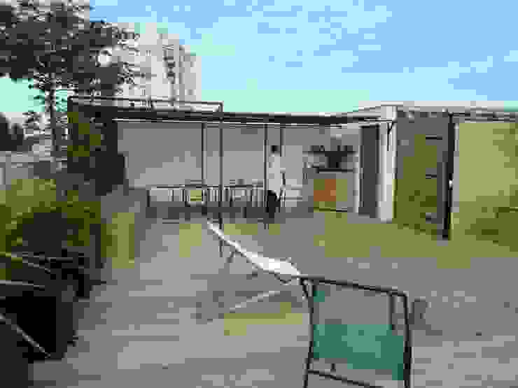 Scènes d'extérieur Balcone, Veranda & Terrazza in stile moderno