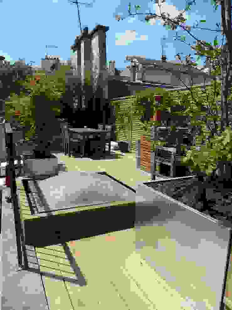 Scènes d'extérieur Balcone, Veranda & Terrazza in stile moderno
