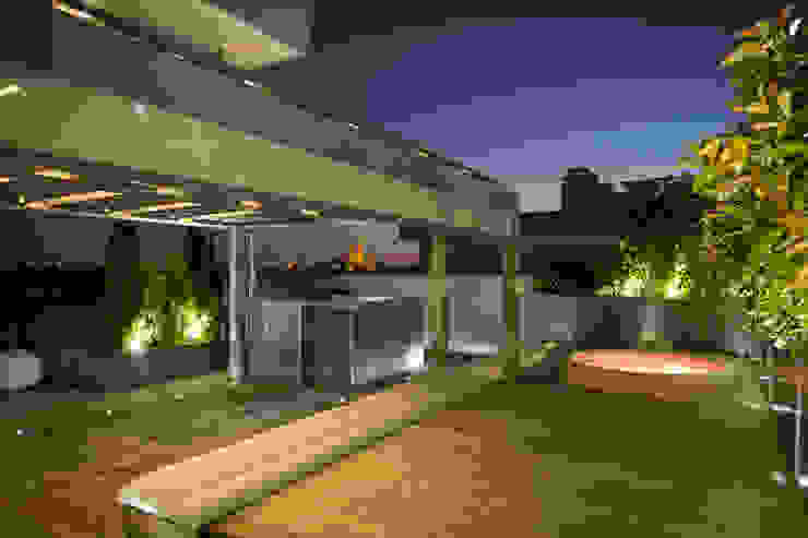 Scènes d'extérieur Balcone, Veranda & Terrazza in stile moderno