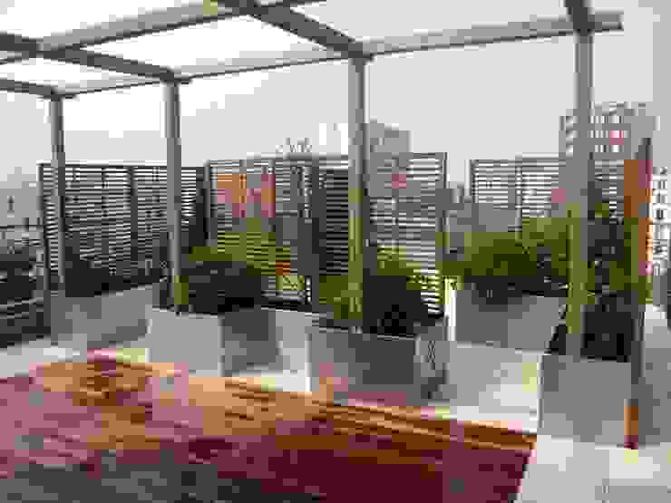 Scènes d'extérieur Balcone, Veranda & Terrazza in stile moderno