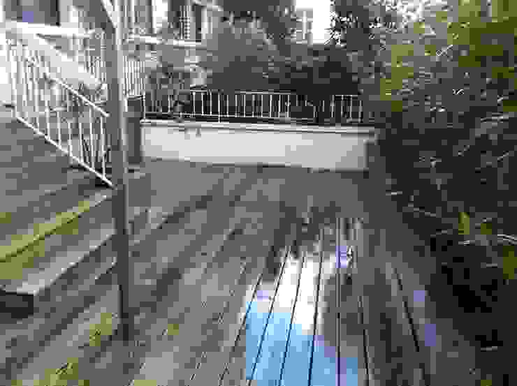 Scènes d'extérieur Balcone, Veranda & Terrazza in stile moderno